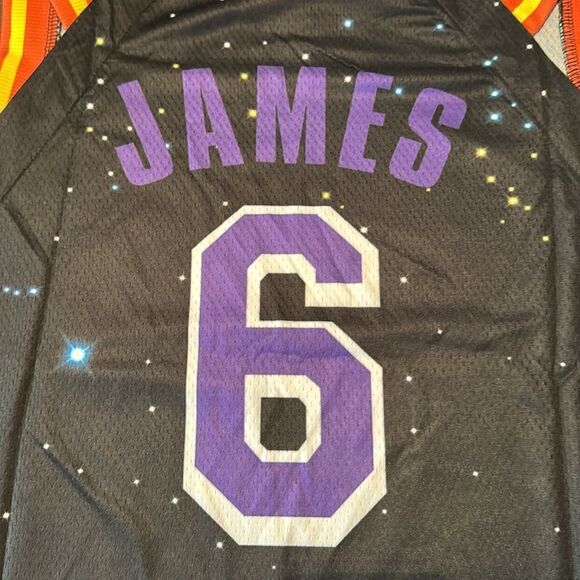 Adult LeBron James Number 6 Basketball Jersey Size XL NEW - Picture 7 of 10